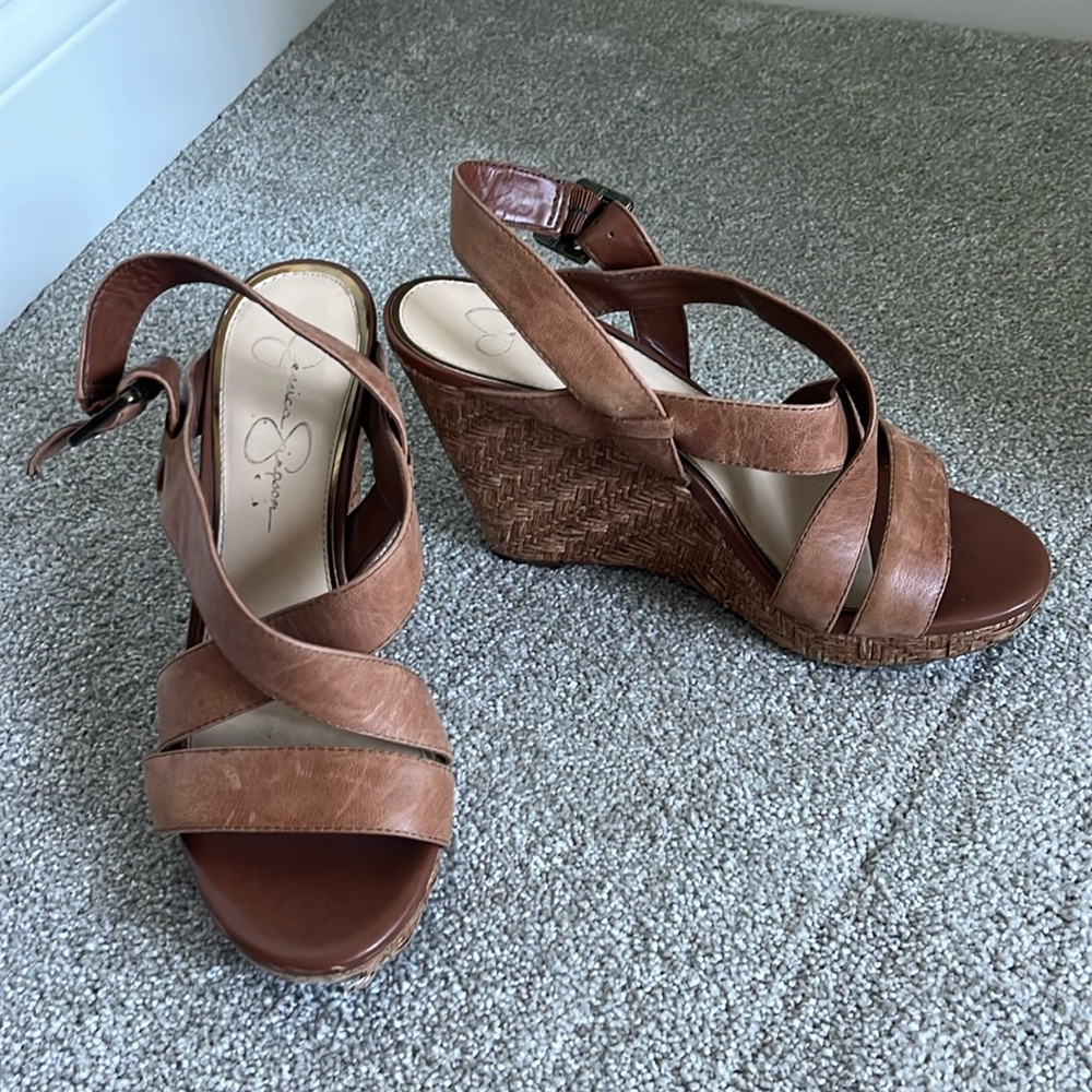 Jessica Simpson wedge sandals